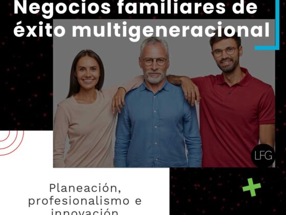 Padre y dos hijos representando una generación